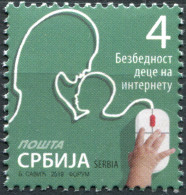 SERBIA - 2019 - STAMP MNH ** - Internet Safety For Children - Serbie