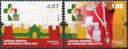 PORTUGAL - 2022 - SET OF 2 STAMPS MNH ** - World Catholic Youth Day Festival - Nuevos