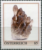 Austria 2021. Minerals. Smoky Quartz (MNH OG) Stamp - Nuovi