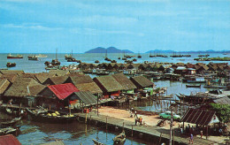 CPSM Malaysia-Sea Side Village Of The Fisher Folks-Penang       L2788 - Malasia