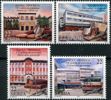 SERBIA - 2013 - SET OF 4 STAMPS MNH ** - Science – Education - Serbie