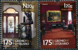 PORTUGAL - 2022 - SET OF 2 STAMPS MNH ** - Grémio Literário Literary Society - Neufs