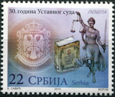 SERBIA - 2013 - STAMP MNH ** - 50th Anniversary Of The Constitutional Court - Serbie