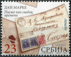 SERBIA - 2014 - STAMP MNH ** - Letter As Witness Of Time - Serbie