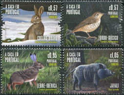 PORTUGAL - 2022 - SET OF 4 STAMPS MNH ** - Hunting In Portugal - Nuovi