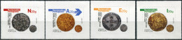 PORTUGAL - 2021 - SET OF 4 STAMPS MNH ** - Portuguese Coins (III) - Ongebruikt