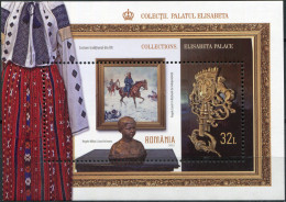 ROMANIA - 2022 - SOUVENIR SHEET MNH ** - Elisabeta Palace Collections - Unused Stamps