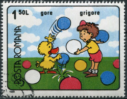 ROMANIA - 1989 - STAMP CTO - Cartoons "Gore And Grigore" - Nuevos