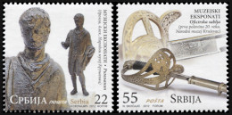 SERBIA - 2012 - SET OF 2 STAMPS MNH ** - Museum Exhibits - Serbien