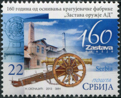 SERBIA - 2013 - STAMP MNH ** - Foundation Of Kragujevac Factory - Serbien