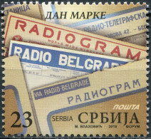 SERBIA - 2018 - STAMP MNH ** - Stamp Day - Serbia