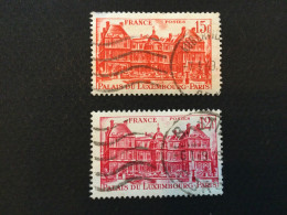 Num. 803 (12Fr) Et 804 (15Fr)  - Palais Du Luxembourg - Gebraucht