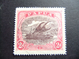 52 PAPUA NEW GUINEA PAPOUSIE 1916 - 31 / LAKATOI EN EL RIO MAMBARA YVERT 60 FU - Papoea-Nieuw-Guinea