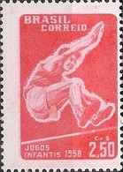 BRAZIL - 8th CHILDREN'S GAMES, RIO DE JANEIRO 1958 - MNH - Atletismo