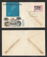 SE)1967 URUGUAY, 10TH ANNIVERSARY OF THE MUNICIPAL PLANETARIUM, FDC - Uruguay