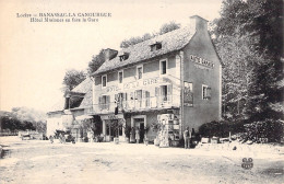 FRANCE - Lozere - Banassac La Canourgue - Hotel Mialanes En Face La Gare - Carte Postale Ancienne - Autres & Non Classés