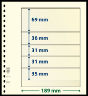 Lindner T - Blanko Blätter 802506P (10er Packung) Neu ( - Blank Pages