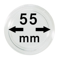 Lindner Münzkapsel Innen-Ø 55 Mm, Innenhöhe 3,2 Mm, Per Stück S22705500 Neu - Supplies And Equipment