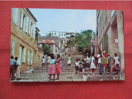 Stairway Street St Thomas. Virgin Islands, US  Ref 6363 - Islas Vírgenes Americanas