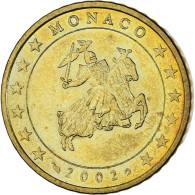 Monaco, Rainier III, 50 Euro Cent, 2002, Paris, SPL, Laiton, Gadoury:MC177 - Mónaco