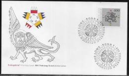 Germany. FDC Mi. 1805.  800th Death Anniversary Of Henry The Lion (1129-1195), Duke Of Saxony And Bavaria. Lion - 1991-2000