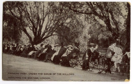 LONDON : FINSBURY PARK ...WATCHING THE BOATING / CALLINGTON, STOKE CLIMSLAND, DOWNGATE, GROVE COTTAGE (DOWN) - Londen - Buitenwijken