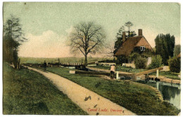 DEVIZES : CANAL LOCKS / MARLBOROUGH POSTMARK / DEVONPORT, STOKE, FELLOWES PLACE (PARFETT) - Sonstige & Ohne Zuordnung