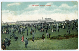 CROSSING EPSOM DOWNS - RACE COURSE / LONDON, HIGHGATE, WOOD LANE (TAYLOR) (STEADFAST) - Surrey