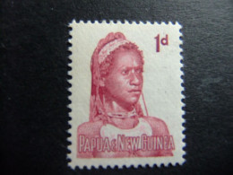 52 PAPUA NEW GUINEA / PAPOUASIE / NUEVA GUINEA / 1958 - 64 CHICA DE GOROKA YVERT 18 MH - Papúa Nueva Guinea