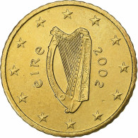 République D'Irlande, 50 Euro Cent, 2002, Sandyford, SUP, Laiton, KM:37 - Irland