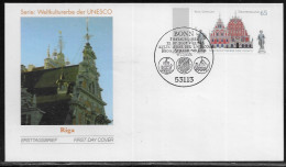 Germany. FDC Mi. 2614.  House Of Blackheads In Riga, Latvia. UNESCO World Heritage Sites. Joint Issue With Latvia.  FDC - 2001-2010