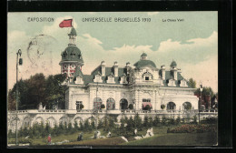 AK Bruxelles, Exposition Universelle 1910, La Chien Vert  - Expositions