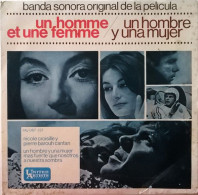 UN HOMME UNE FEMME  DE CLAUDE LELOUCH  CHANTEUR  NICOLE CROISILLE ET PIERRE BAROUH  ORIGINALE 1966 - Soundtracks, Film Music