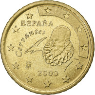 Espagne, Juan Carlos I, 50 Euro Cent, 2000, Madrid, SUP, Laiton, KM:1045 - España