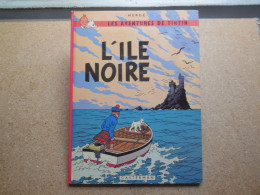 BD Tintin 7CA L'ILE NOIRE  Dépôt Légal : 2e Trimestre 1966; D. 1966/0053/35.................N5 - Tintin