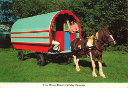 CPSM Irish Horse-Drawn Holiday Caravan    L2789 - Andere & Zonder Classificatie