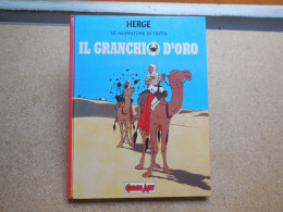 BD Tintin En Italien, Le Avventure Di Tintin, Il Granchio D'oro, éditeur COMIC ART...RARE...........N5 - Tintin