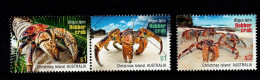 Christmas Island ASC 757-9 2016 Robber Crabs,Mint Never Hinged - Christmaseiland