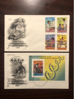 GRENADA FDC COVER 1981 YEAR DISABLED PEOPLE HEALTH MEDICINE STAMPS - Grenada (1974-...)