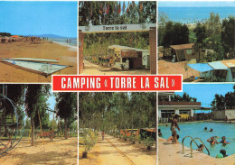 CPSM Ribera De Cabanes-Camping Torre La Sal-RARE-Timbre    L2790 - Otros & Sin Clasificación