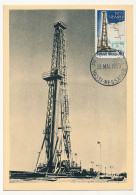 FRANCE => Carte Maximum => 30F HASSI-MESSAOUD - 23/05/1958 - (Maximaphiles Français) - 1950-1959