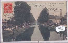 TROYES- LE CANAL- CONCOURS DE PECHE DU 12 JUIN 1906 - Troyes