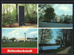 AK Hohenlockstedt, Ehrenmal, Teilansichten  - Hohenlockstedt