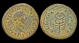Syria Seleucis And Pieria Antioch Trajan AE Semis Winged Caduceus - Provincia