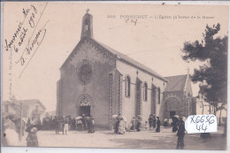 PORNICHET- L EGLISE- LA SORTIE DE MESSE - Pornichet