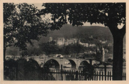 84626 - Heidelberg - Die Alte Brücke Mit Schloss - 1951 - Heidelberg