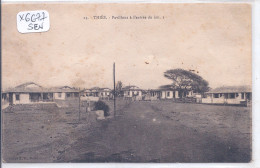 SENEGAL- THIES- PAVILLONS A L ENTREE DU KM 2- ECRITE EN 1937 - Senegal