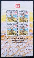 GROENLANDIA - IVERT HOJA BLOQUE Nº 19 NUEVOS ** - EXP. FILATELICA INTERNACIONAL HAFNIA 2001 - Unused Stamps