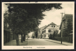 AK Neu-Isenburg, Partie An Der Frankfurterstrasse Mit Blick Auf Ein Restaurant  - Neu-Isenburg