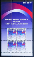 GROENLANDIA - IVERT HOJA BLOQUE Nº 22 NUEVOS ** - - Unused Stamps